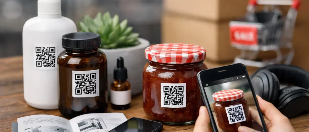 QR Code Labels UAE