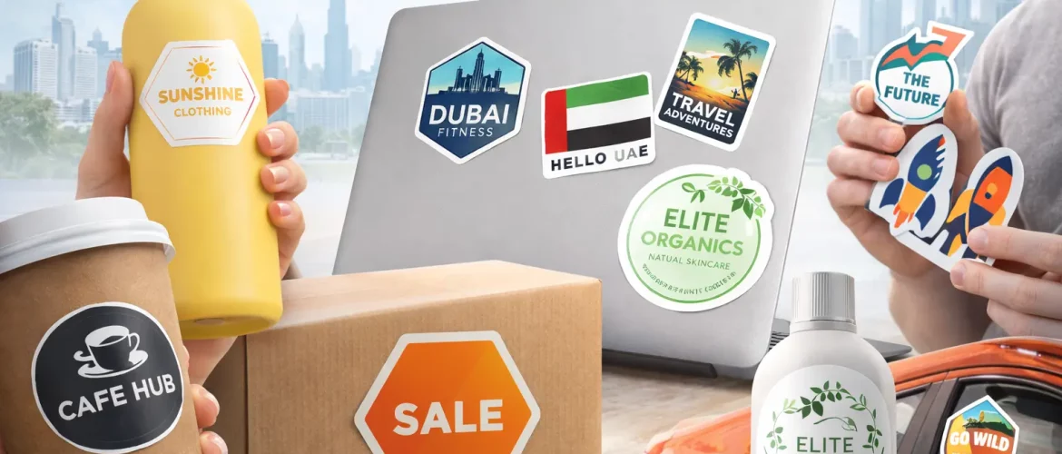 Promotional Stickers in UAE.